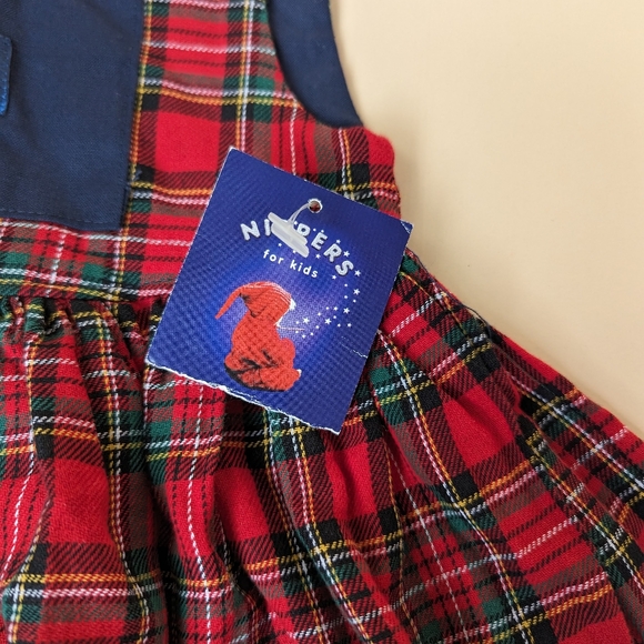 NWT Nippers of Scotland Overalls Dress - Picture 8 of 10